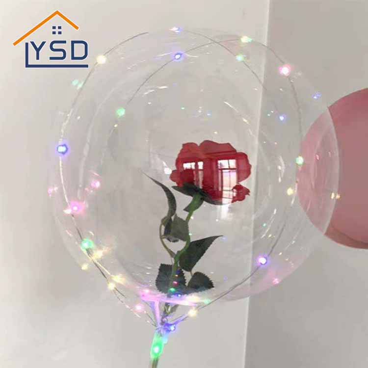 Bobo ballon med blomst
