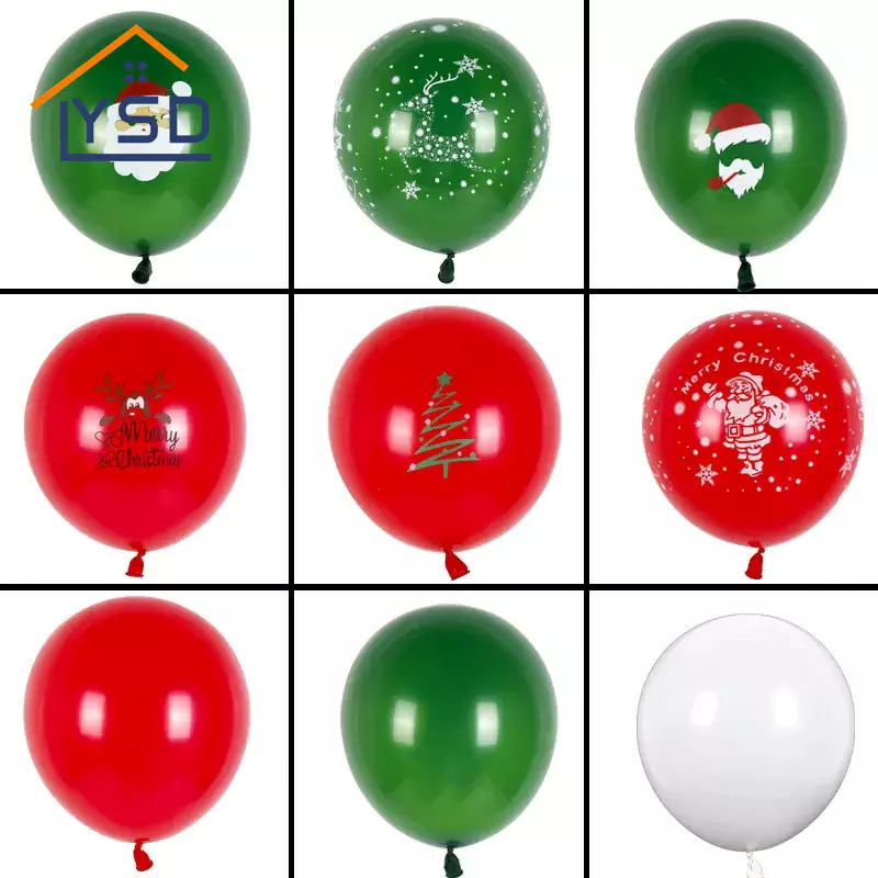 Julelatexballoner
