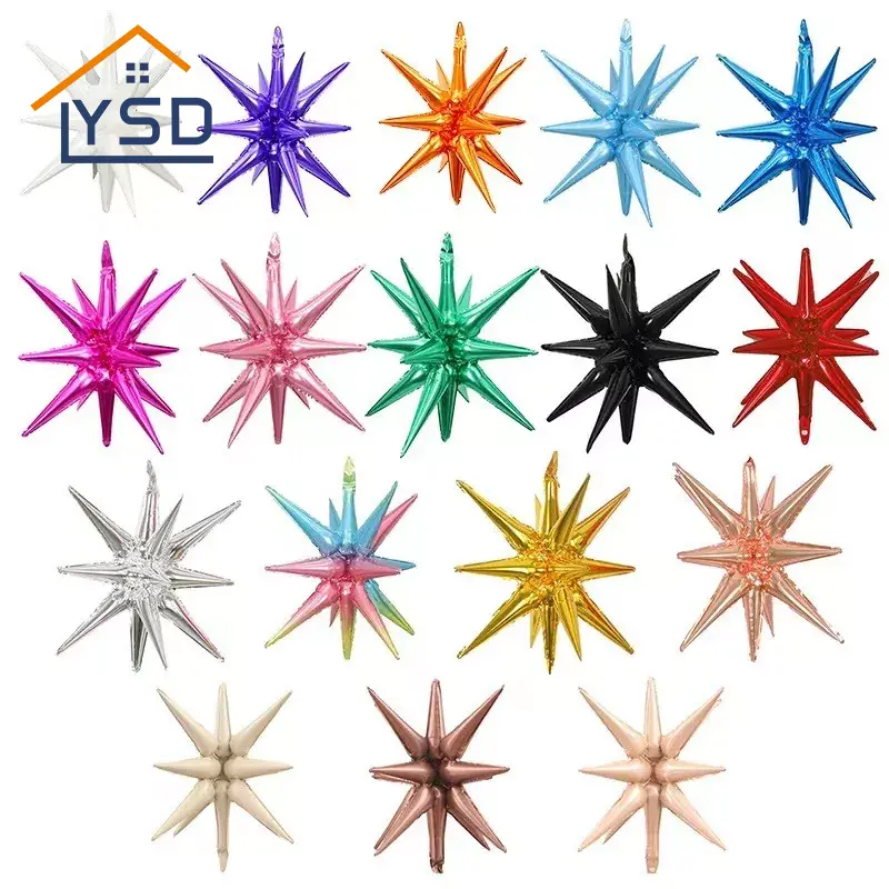 Eksploderende stjernefolieballoner