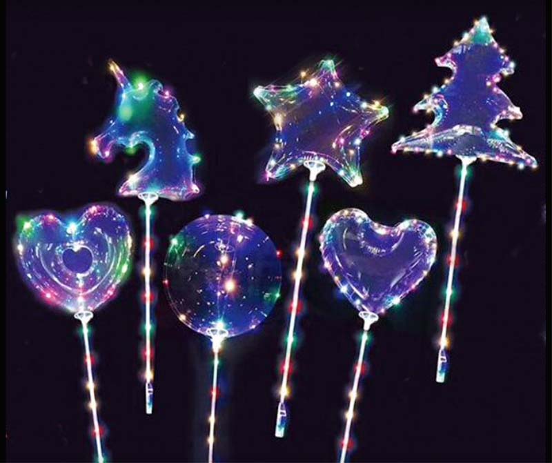 Star shaped bobo balloon