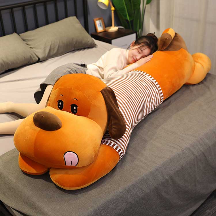 Lying Dog Pillow