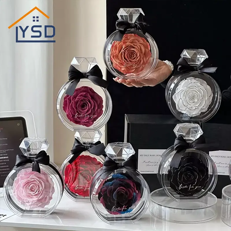 Bevaret blomsterparfumeflaske