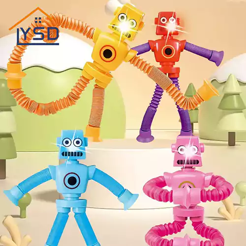 Alsidigt dekompression teleskoprørslegetøj