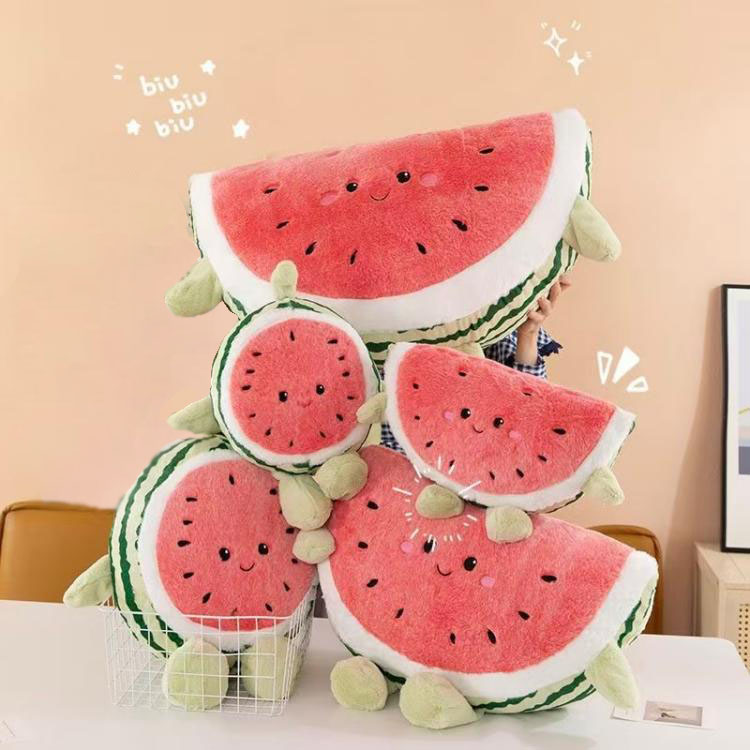 Vandmelon plyslegetøj